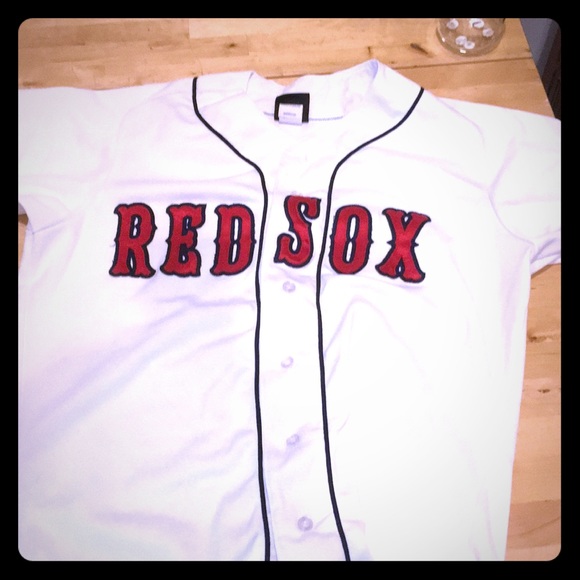 retro red sox jersey